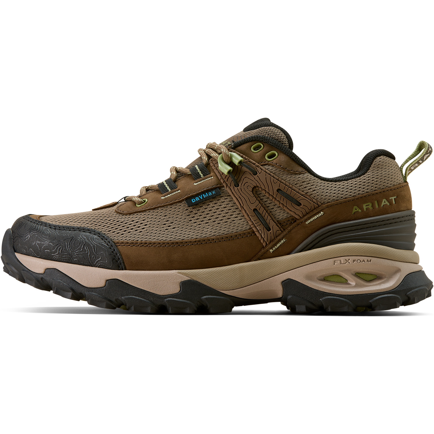 2026 Ariat Womens Traverse Low Waterproof Hiking Shoe 10074278 - Brown Bark